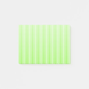 Grödgrönkandy rand post-it block