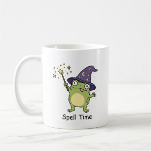 Grodhäxa kastar trollformler kaffemugg