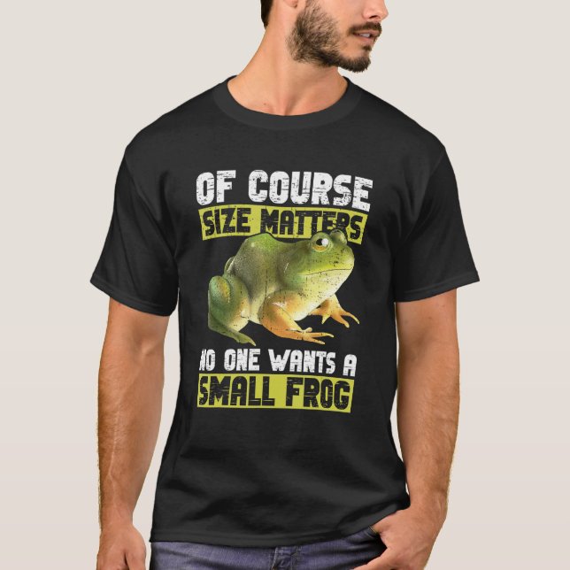 Grodjakt och grodfångst för Bullfrog Hunter T Shirt (Framsida)
