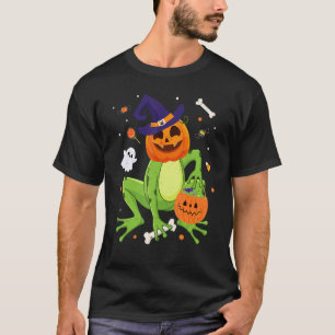 Grodkostym paddor barn söt groda Halloween T Shirt