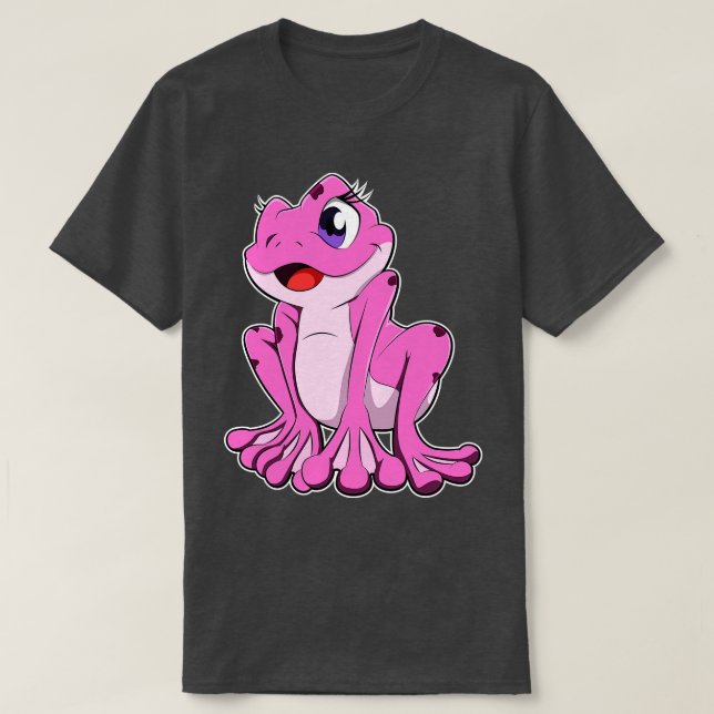 Grodling rosa t shirt (Design framsida)