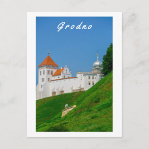 Grodno Belarus Architecture City View Castle Vykort