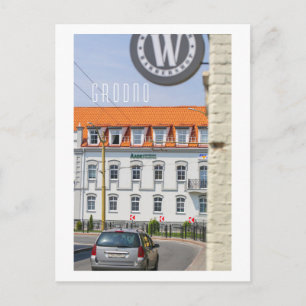 Grodno Belarus Architecture City View Vykort