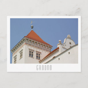 Grodno Belarus City Architecture Castle Vykort