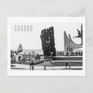 Grodno Belarus City Architecture Life Vykort