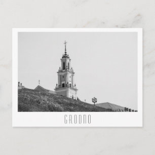 Grodno Vitryssland Stad Arkitektur Minimalism Vykort