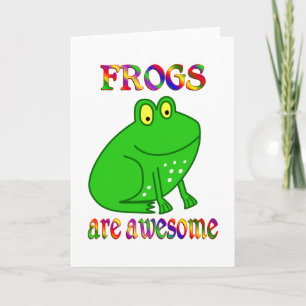 Grodor är enorma kort
