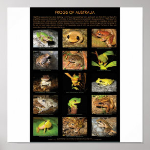 Grodor av den Australien affischen Poster