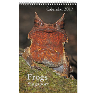 Grodor av Singapores kalender 2017