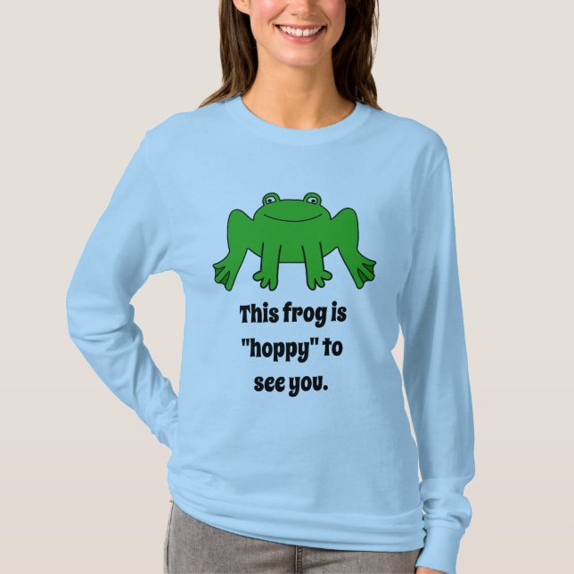 Grodor, grönt t shirt (Framsida)
