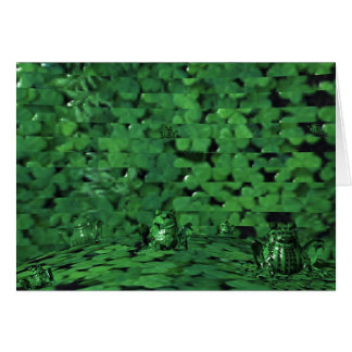 Grodor Hälsningskort