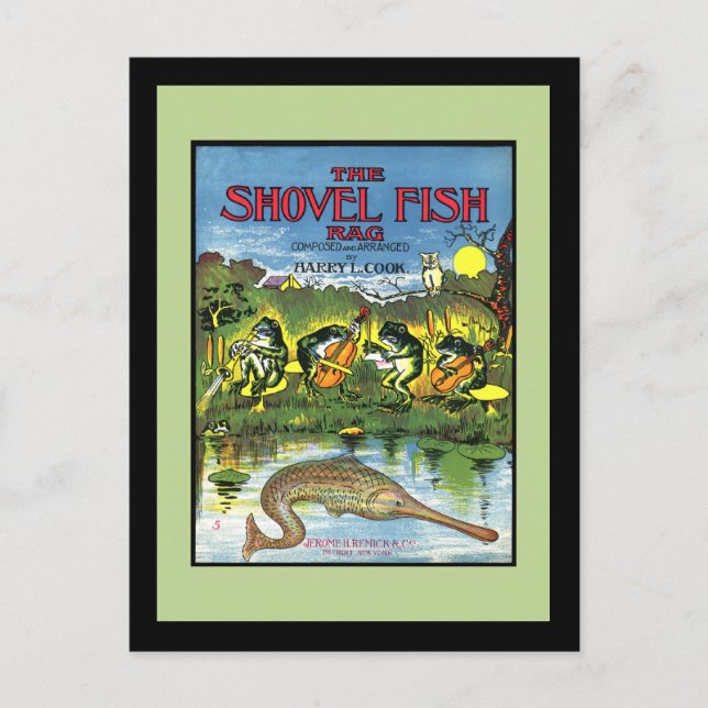 Grodor i Band Vykort (Framsida)