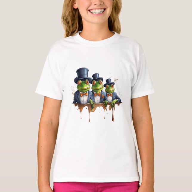 Grodor i Elegance T Shirt (Framsida)