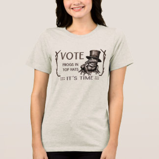 Grodor i topp hattar t shirt