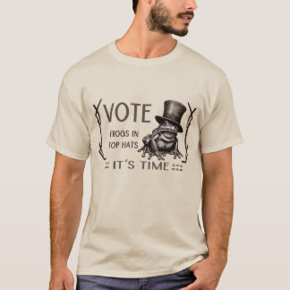 Grodor i topp hattar t shirt