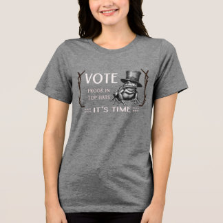 Grodor i topp hattar t shirt