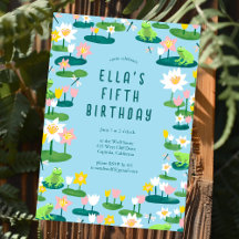 Grodor och Lily Dynors Cute ANPASSNINGSBAR FÖDELSE