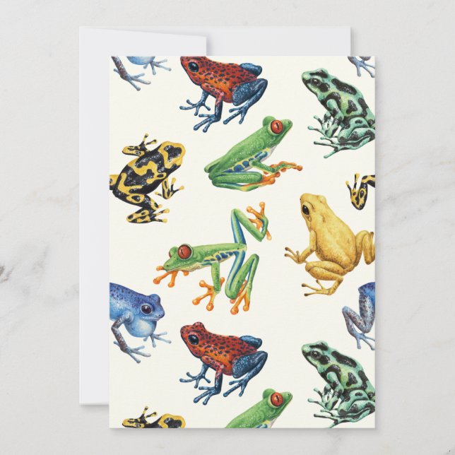 Grodor på naturligt vitt (Framsida)