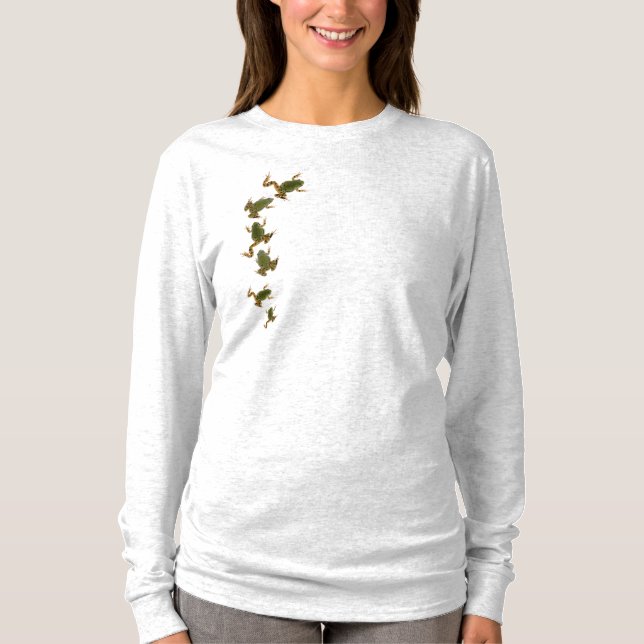 Grodor på Parad Tee Shirt (Framsida)