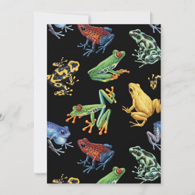 Grodor på svart (Framsida)