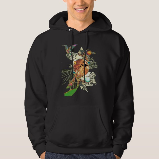 GRODPLANETER MANTISUPPDRAG HOODIE (Framsida)