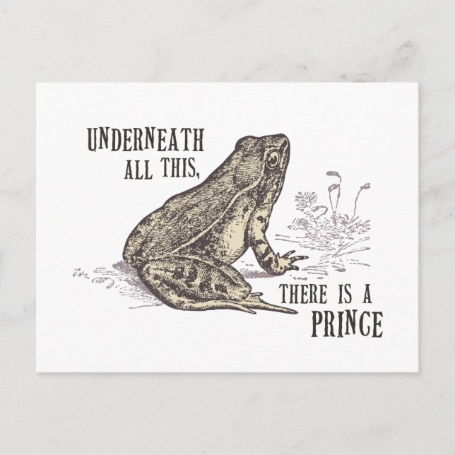 Grodprins Vykort (Framsida)