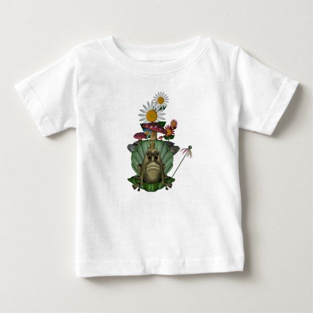 Grodprinsessa Svamp Blommor  Tröja (Framsida)