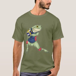 Grodvolleybollspelare Volleyboll T Shirt