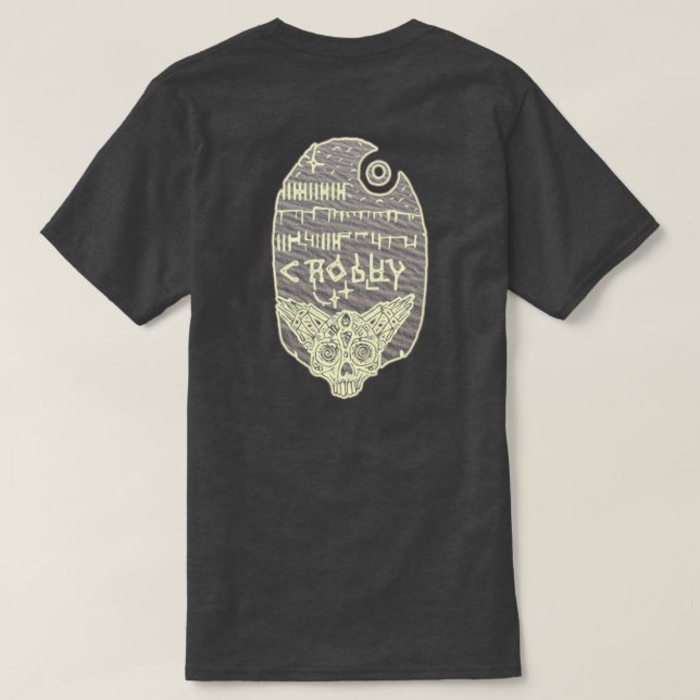 Grody Croddy T Shirt (Design baksida)