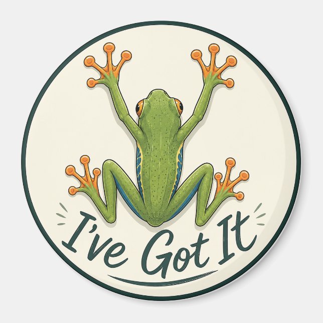 Grodyckarens "Jag har det" runt  Magnet (Framsidan)