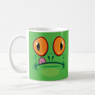 Grodynga med Tunga Tecknad Bild Kaffemugg
