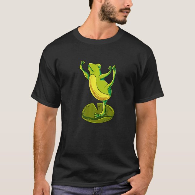 Grodyoga padda t shirt (Framsida)