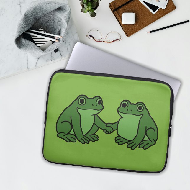 Grodyor Starkare Portland Groda Protest Laptop Fodral (Skapare uppladdad)