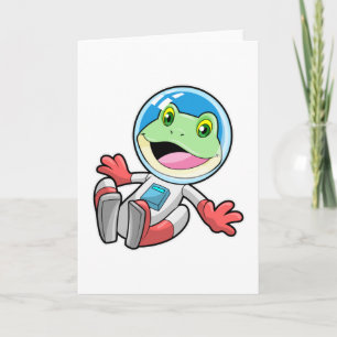 Grodyr astronaut kostym rymden kort