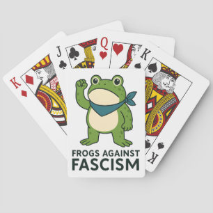 Grodyr mot fascism Portland Grodyr protest Casinokort