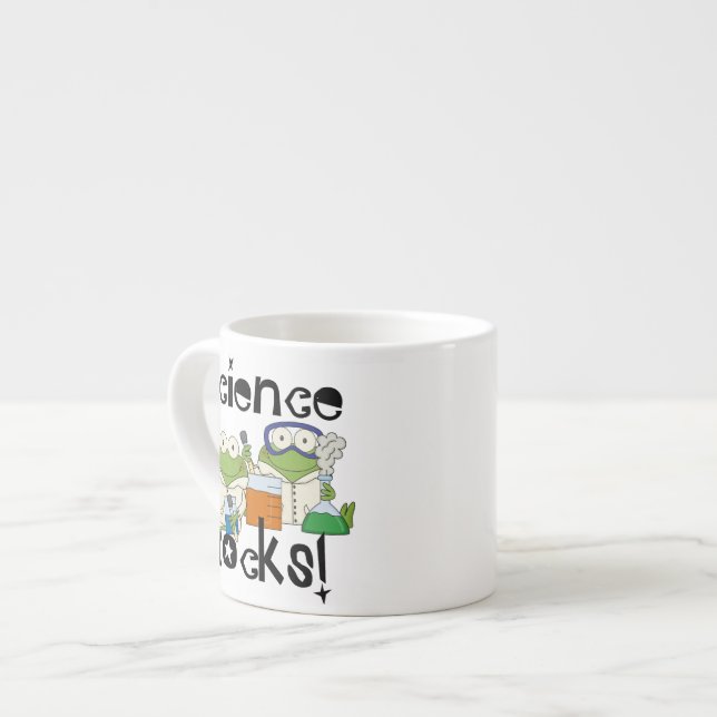 Grodyrvetenskapen är kul espressomugg (Framsida vänster)