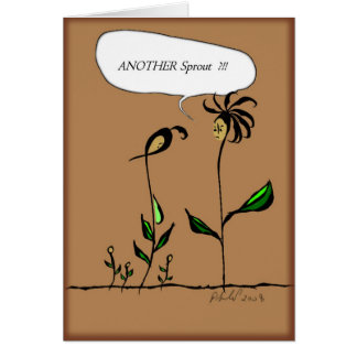 Groende Hälsningskort