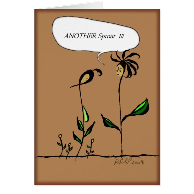 Groende Hälsningskort (Framsidan)