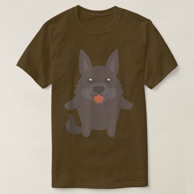 Groenendael Dog  Belgian Shepherd Dog Tee Groenend (Design framsida)