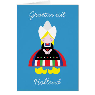 Groeten uit Holland Hälsningskort