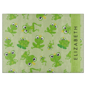 Grog Mönster, Grönt Frogs, Frog Prince, ditt namn
