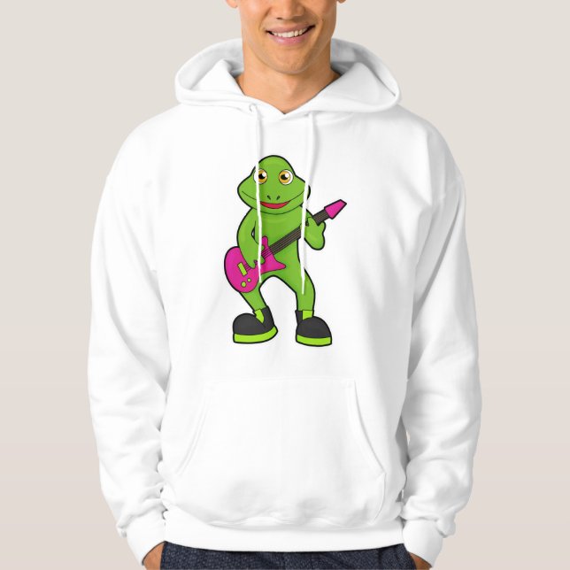 Grog som musiker med Guitar Hoodie (Framsida)