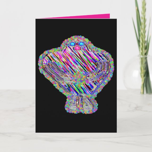 Grogger the Golem Helgkort (Framsida)