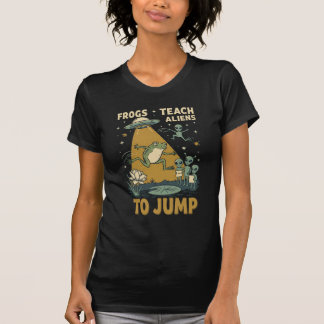 Grogs Teach-Utomjordingar till jump T Shirt