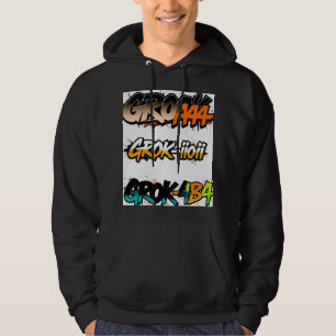 Grok4-perfekt-hoodie-design med T-Shirts Hoodie