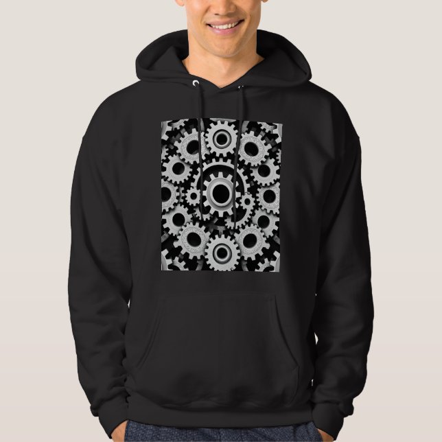 Grok stil med "Gene" T-shirt design T-Shirt Hoodie (Framsida)
