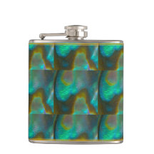 Grön Abalonesnäcka för blått