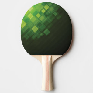 Grön abstrakt teknologidesign pingisracket