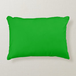 Grön accentkudde 40 cm x 30 cm prydnadskudde