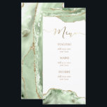 grön agat Meny<br><div class="desc">anpassad meny</div>